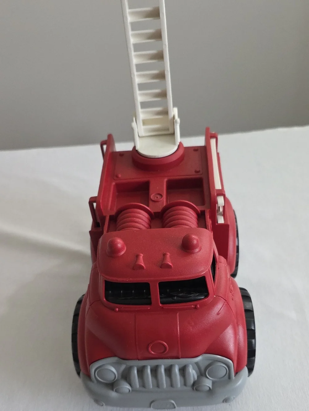 Green Toys Green Recycle Truck & Red Fire Engine Lot Of 2 Toy Vehicles USA Made